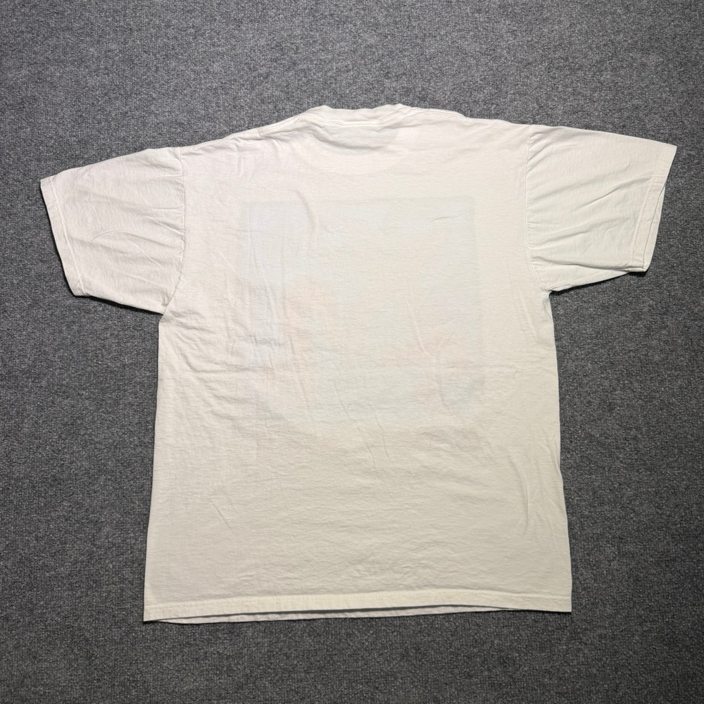Vintage 1992 Keith Haring Stop AIDS AmFAR Artwear T-Shirt White Large USA Made - Picture 6 of 6